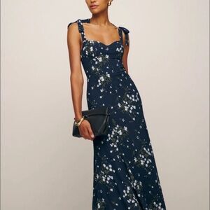 Floral Navy Dress
